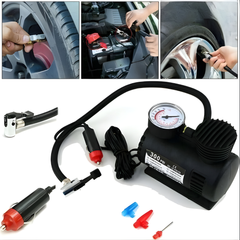 Mini 12V 300PSI Car Air Pump | Portable Electric Tyre Inflator Compressor for Cars & Bikes